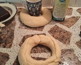 Foto del paso 10 de la receta: Rosca de Pascua trenzada y rosca clásica rellena de crema pastelera