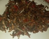 A picture of step 4 of Fried omena.