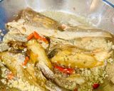 Hình bước làm 3 của món Khô cá đù chiên giấm gừng 🧄🌶️