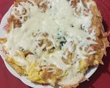Tojásos, sajtos penne recept fázis 4 fotója