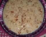 A picture of step 2 of Almond Rice Kheer.