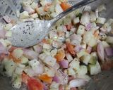 চিকেন কাবলী ছোলার স্যালাড (chicken kabli cholar salad recipe in Bengali) রেসিপির ধাপ 3 ছবি