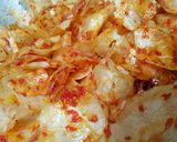 Foto langkah ke 4 dari resep Keripik balado pak ajis.