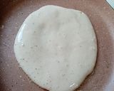 Pas rețetă Pancakes din aluat de bezele cu capşuni 2 fotografie