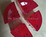 Foto langkah ke 3 dari resep Puding Klop Buah Naga.