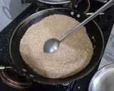 A picture of step 1 of Til Chikki.
