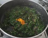A picture of step 7 of Corn Spinach Dill Pulao.