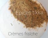 Une image de l'étape 6 de Poulet tikka.