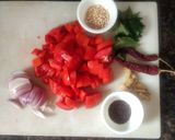 टमाटर की साउथ इंडियन चटनी (tamatar ki south indian chutney recipe in Hindi) रेसिपी चरण 1 फोटो