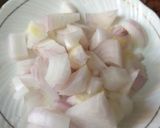 A picture of step 1 of Chicken shami kabab.