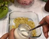 Hình bước làm 1 của món Oat muffins