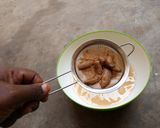 A picture of step 2 of Kunun tsamiya.