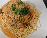 A picture of step 10 of My Creamy Tomato & Basil Chicken. 😘 #Mainmeal.