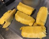 Une image de l'étape 2 de Salade d'ananas multi fruitée (pêche, citron vert, clémentine).