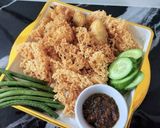 Foto langkah ke 8 dari resep Ayam Goreng Kremes.