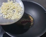 A picture of step 3 of Dal Palak.
