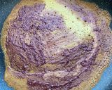 Foto langkah ke 4 dari resep Crepes Topping Blueberry Teflon.