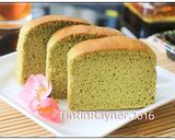 Foto langkah ke 9 dari resep Castella Green Tea aka Kasutera - Traditional Japanese Honey Cake.