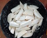 Hình bước làm 1 của món Khoai lang chiên