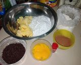 Foto langkah ke 1 dari resep Red Velvet Cookies Choco Chip.