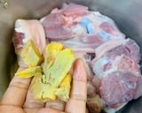 Hình bước làm 1 của món Cách nấu giò heo hầm quả vả