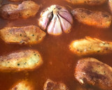 Foto del paso 4 de la receta: Arroz al horno de Pascua. Con albóndigas de bacalao, garbanzos, castañas y pasas