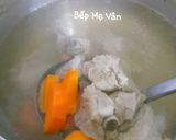 Hình bước làm 2 của món Canh sườn non nấu táo đỏ và nấm