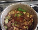 A picture of step 4 of ٹینڈے گوشت.
