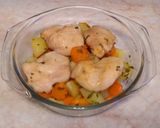 Sütőzacskóban sült csirkemell zöldségekkel (diétás) recept fázis 6 fotója