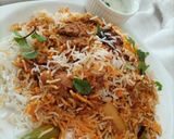 A picture of step 7 of Beef Biryani.
