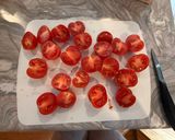 A picture of step 1 of Roasted Tomato Soup.