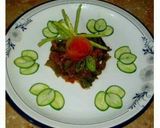A picture of step 6 of Qeema shimla mirch #cookpadsehri.