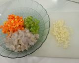 Foto langkah ke 1 dari resep Cah Wortel,Buncis, Udang🍤🥕(MPASi 1y+).