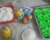 Foto langkah ke 1 dari resep Bolu sakura / apam caramel.