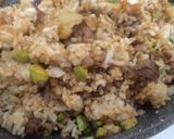 Foto langkah ke 4 dari resep Nasgor daging dan pete.