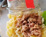 # 24 04 08  "Munch a konyhámból" tonhalfilé, tészta, zöldborsó, reszelt citromhéj recept fázis 2 fotója