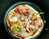 Gambar langkah 3 resipi Pizza Nasi Gluten Free 🇮🇹.