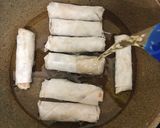 Hình bước làm 4 của món Bún Chả Ram (Bún Chả Giò)