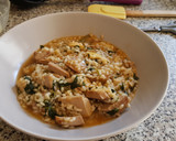 Foto del paso 8 de la receta: Arroz caldoso con Calamar, Atún y Acelgas
