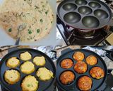 A picture of step 3 of Mixed vegetable Paneer and Semolina Appam.