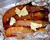 Hình bước làm 1 của món Tôm nướng xì dầu 🦐