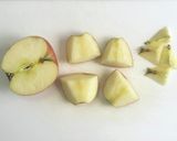 A picture of step 1 of Apple and Pork Belly Skewer Katsu.