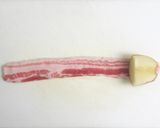 A picture of step 2 of Apple and Pork Belly Skewer Katsu.