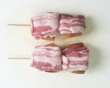 A picture of step 5 of Apple and Pork Belly Skewer Katsu.