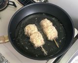A picture of step 12 of Apple and Pork Belly Skewer Katsu.