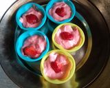 A picture of step 6 of Strawberry banana muffins.