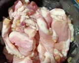 Hình bước làm 1 của món Canh nấm thịt heo rong biển keto