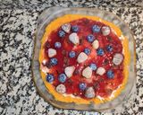 Foto del paso 19 de la receta: Pastel de boniato con frutos secos y mermelada de fresa