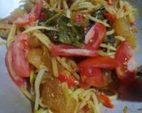 Foto langkah ke 5 dari resep Tumis pepaya muda krecek.