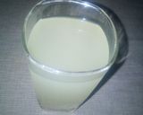 A picture of step 1 of Ginger and cucumber juice.